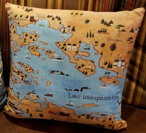 Lake Winnipesaukee Pillow