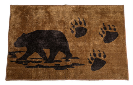 Bathroom Rugs on Bear Bath Rug   35 00 24 X 36 Acrylic Bath Rug Featuring A Bear And