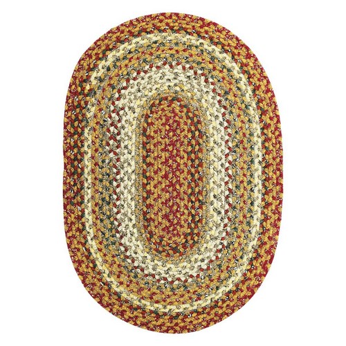 Pumpkin Pie Cotton Braid Rug