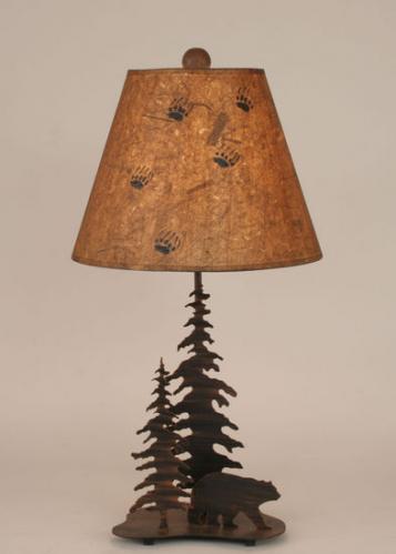 Bear in Trees Lamp
