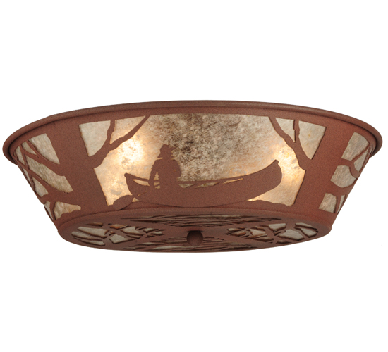 Canoe Flush Mount Ceiling Light