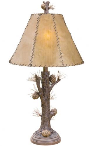 Pine Cone Table Lamp