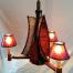 Birch Bark Canoe Chandelier 2