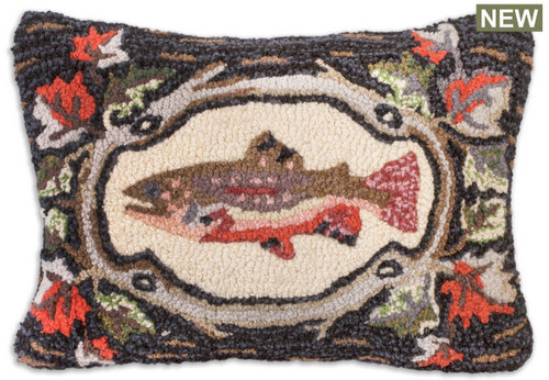 Maple Trout Pillow