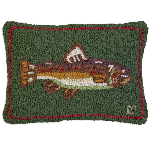 Brown Trout Pillow