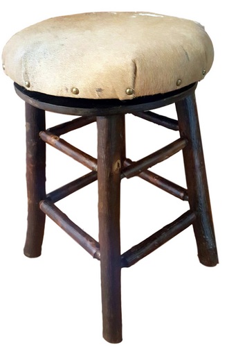 Hickory Swivel Bar Stool