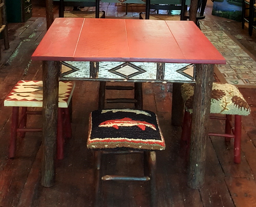 Hickory Game Table