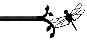 Dragon Fly Curtain Rod