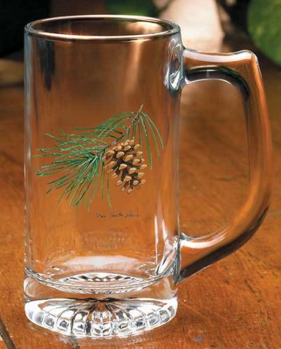 Pine Cone Beer Mugs - Set of Four