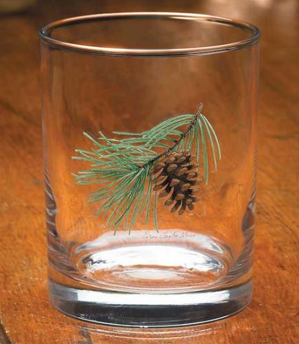 Pinecone Cocktail Glass - Set of Four