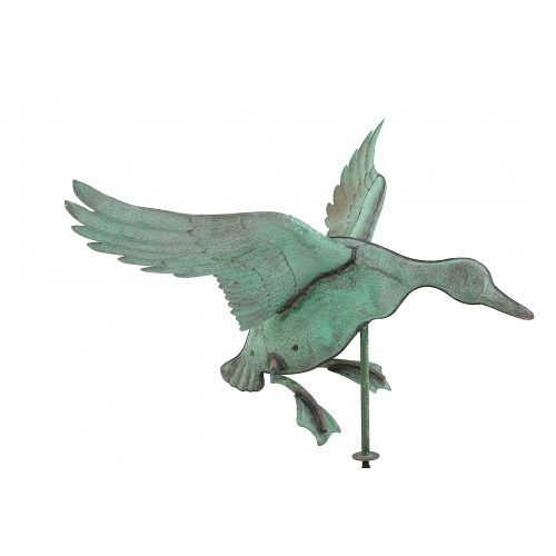 Landing Duck Weather Vane - Weathered Finish