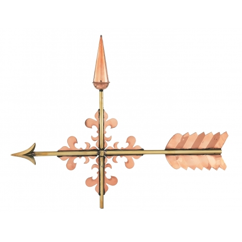 Copper Arrow Weathervane