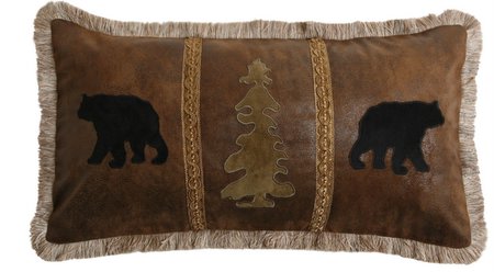 Bear - Tree - Bear Pillow