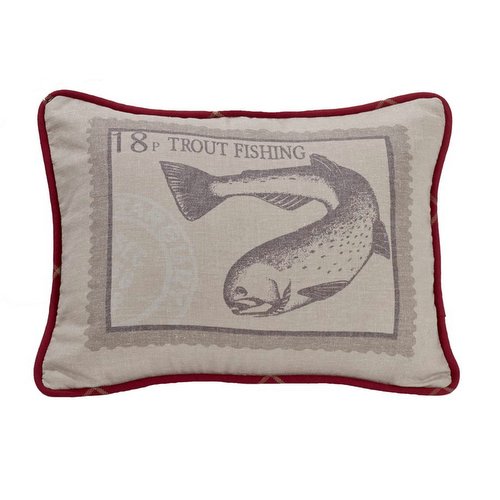 South Haven Trout Pillow