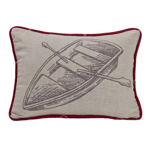 Row Boat Pillow