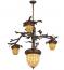 Acorn Branch Chandelier - 48