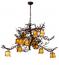 Pine Branch Valley View 12 LT Chandelier