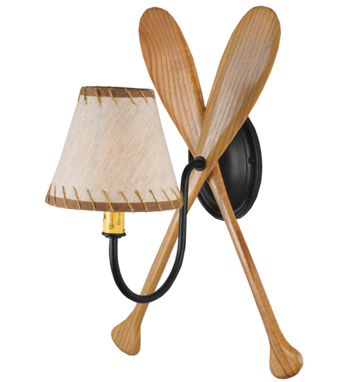 Canoe Paddle Sconce