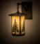 Fulton Tall Pines Hanging Wall Sconce 8