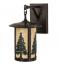 Fulton Tall Pines Hanging Wall Sconce 2
