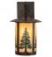 Fulton Tall Pines Hanging Wall Sconce 4