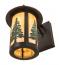 Fulton Tall Pines Hanging Wall Sconce 5
