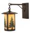 Fulton Tall Pines Hanging Wall Sconce 6