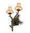 Pine Wood Wall Sconce 3