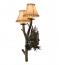 Pine Wood Wall Sconce 4