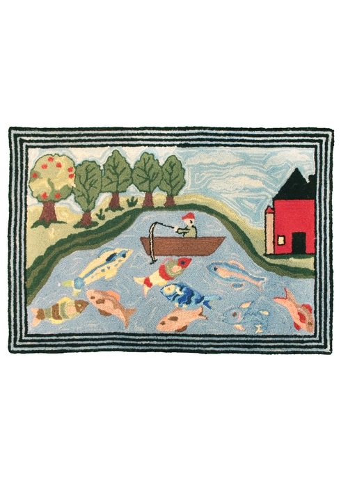 Rainbow Lake Rug