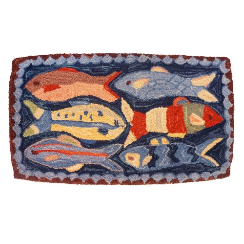 Swimming Fish Pillow - 16 x 28