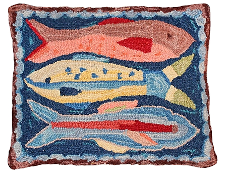 Swimming Fish Pillow