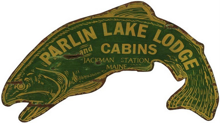 Custom Fish Cabin Sign